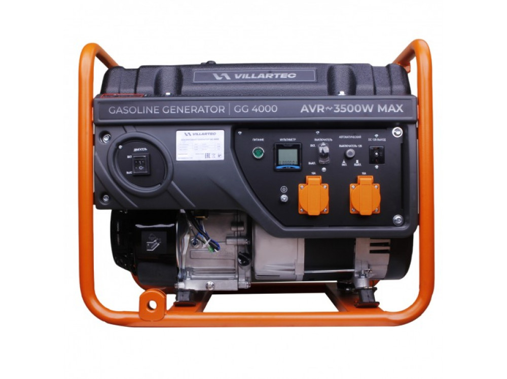 Бензиновый генератор VILLARTEC GG4000 Бензиновый генератор VILLARTEC GG4000