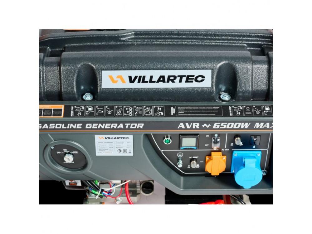 Генератор VILLARTEC GG 7300ЕВС Генератор VILLARTEC GG 7300ЕВС