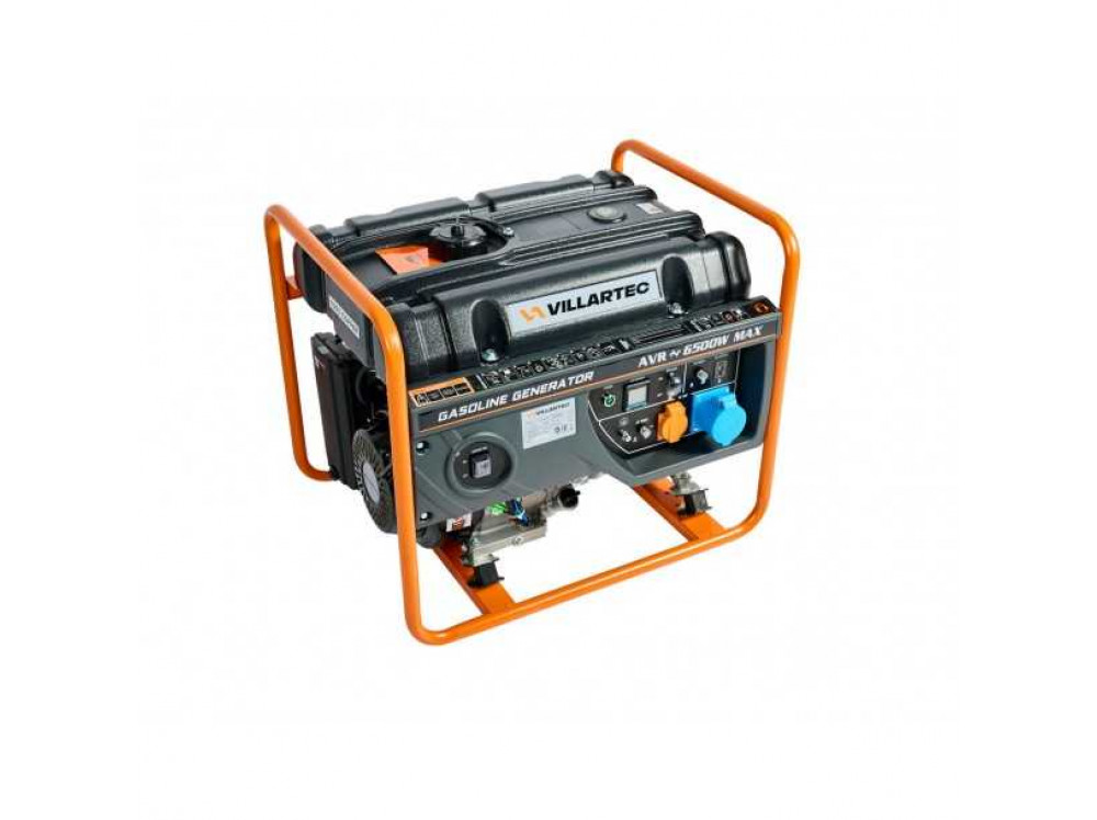 Генератор бензиновый VILLARTEC GG7300С, 6,5 кВт Генератор бензиновый VILLARTEC GG7300С, 6,5 кВт