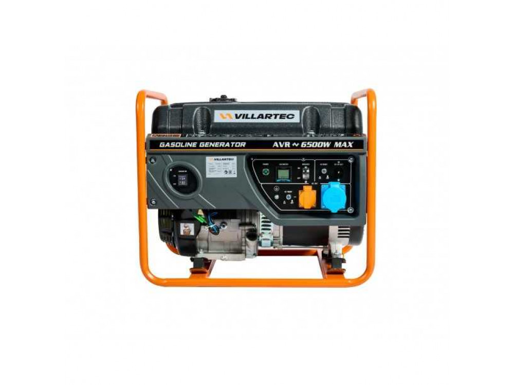 Генератор бензиновый VILLARTEC GG7300С, 6,5 кВт Генератор бензиновый VILLARTEC GG7300С, 6,5 кВт