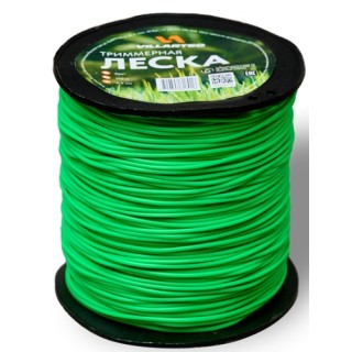 Леска триммерная Villartec K0000020190 круглого сечения 2,0 мм х 190 м