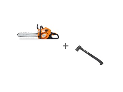 Бензопила Villartec SB 591 + Топор-колун Villartec AX 1300 в подарок!