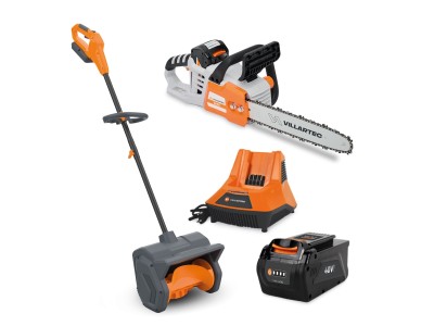 Пила акк. SA40 + Лопата акк. WA4030 VILLARTEC SET: AM405+AC405