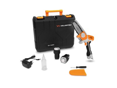 Мини-пила (сучкорез) аккумуляторная VILLARTEC SA 1462C комплект с кейсом