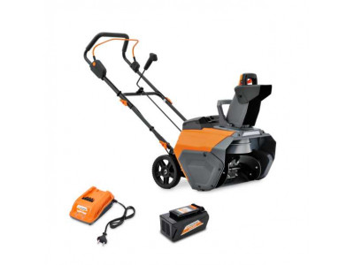 Снегоуборщик аккумуляторный Villartec WA4051 SET: AM408 + AC402