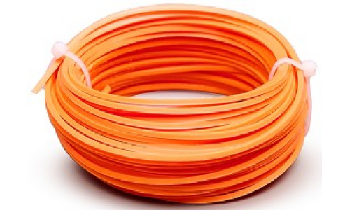 Леска триммерная Villartec KV000002415 кв.сечения 2,4 мм*15 м, (блистер)