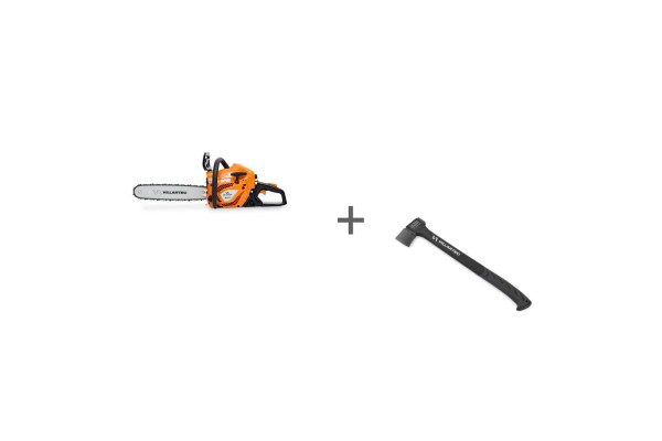 Бензопила Villartec SB 571 + Топор-колун Villartec AX 1300 в подарок!