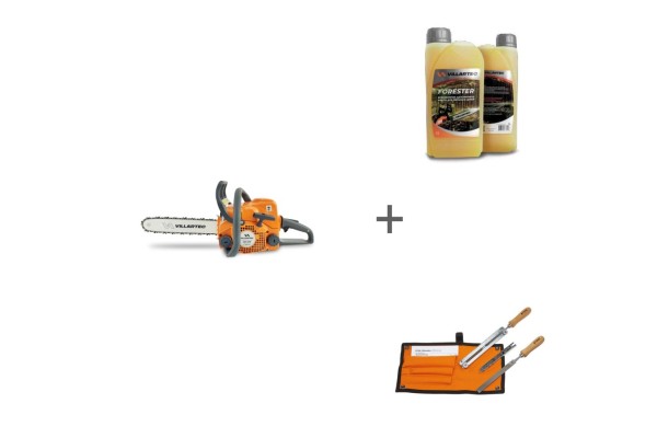 Комплект: Бензопила Villartec SB 018 Legend 16