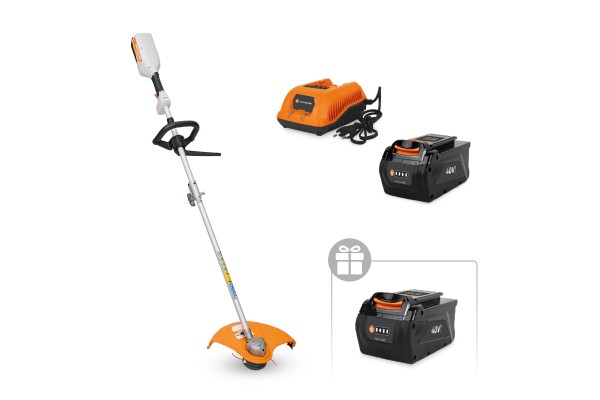 Аккумуляторный триммер VILLARTEC СА40R SET: AM405 + AC402 ( + 1 Аккум. 2Ач в подарок)