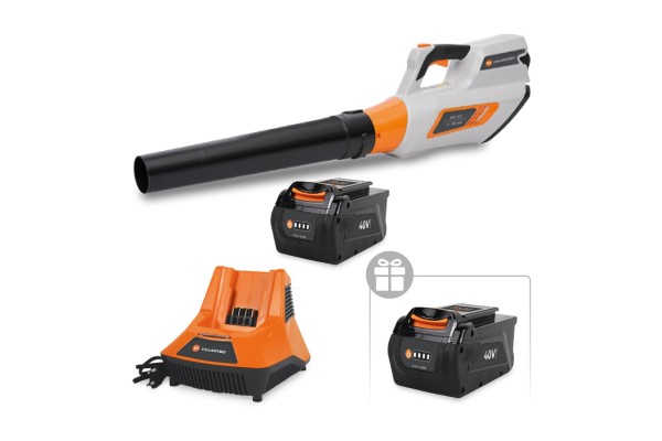 Аккумуляторная воздуходувка VILLARTEC BA40 SET: AM402 + AC405 ( +1 Акку 2Ач в подарок!)