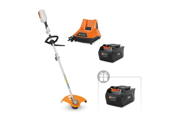 Аккумуляторный триммер VILLARTEC СА40R SET: AM402 + AC405 ( + 1 Акку 2Ач в подарок)