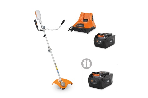 Аккумуляторный триммер VILLARTEC СА40 SET: AM402 + AC405 ( + 1 Акку 2Ач в подарок)
