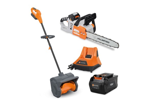 Пила акк. SA40 + Лопата акк. WA4030 VILLARTEC SET: AM405+AC405