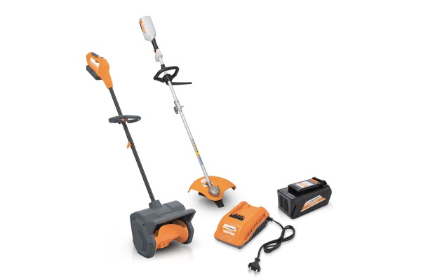 Триммер акк. CA40 + Лопата акк. WA4030 VILLARTEC SET: AM405+AC405
