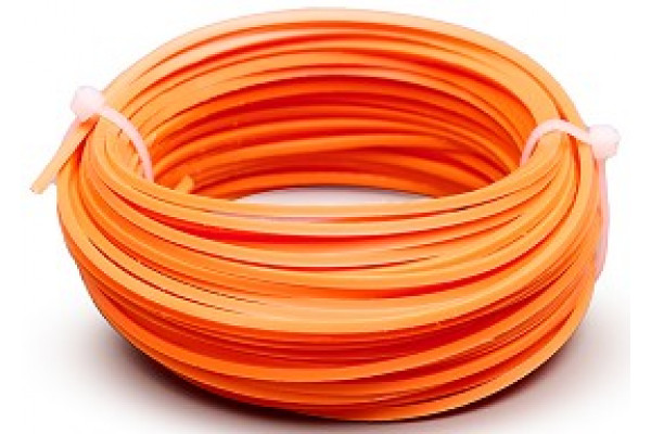 Леска триммерная Villartec KV000002415 кв.сечения 2,4 мм*15 м, (блистер)