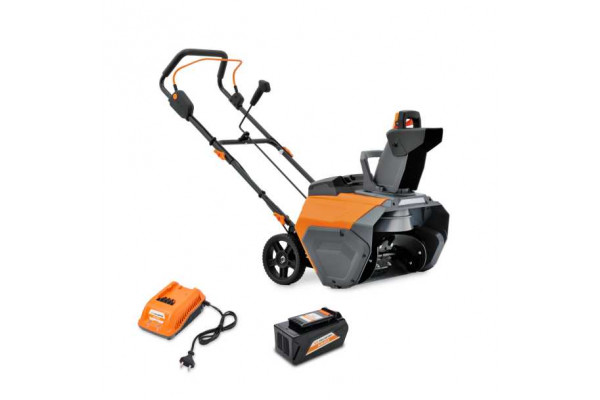 Снегоуборщик аккумуляторный Villartec WA4051 SET: AM408 + AC402