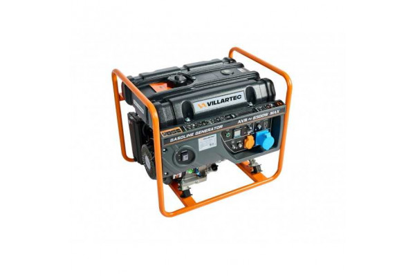 Генератор бензиновый VILLARTEC GG7300С, 6,5 кВт