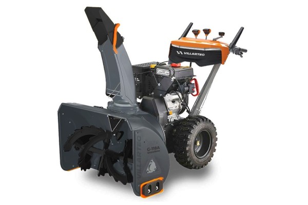 Снегоуборщик бензиновый Villartec WB G-118А SnowBoss (302 см3, 76/54 см,6/2 ск, авт.блок дифф.) Снегоуборщик бензиновый Villartec WB G-118А SnowBoss (302 см3, 76/54 см,6/2 ск, авт.блок дифф.)