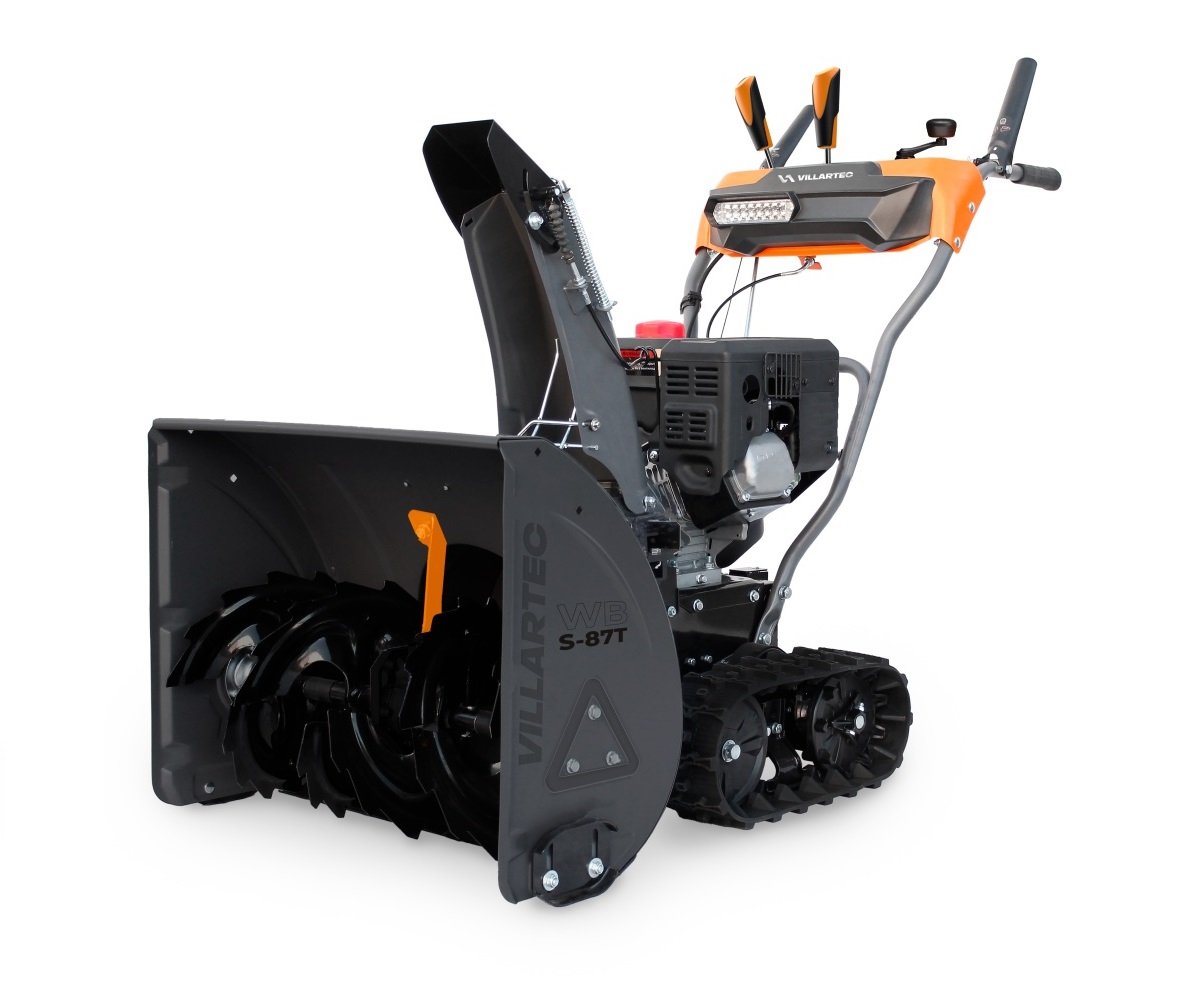 Снегоуборщик бензиновый Villartec WB S-87T (220 см3, 66/51 см, 6/2 ск, гусен.)
